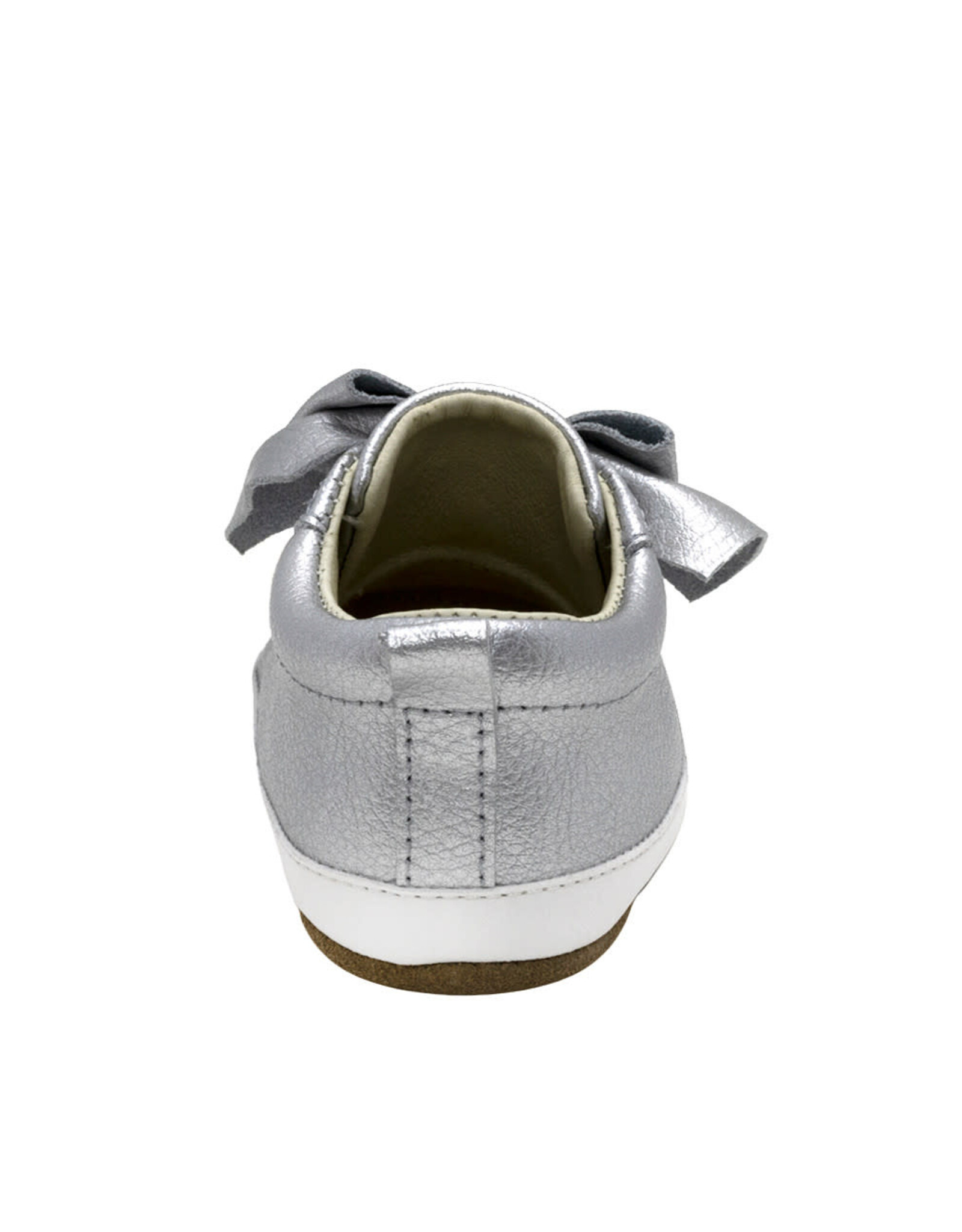 Robeez Aria Silver First Kicks Shoes