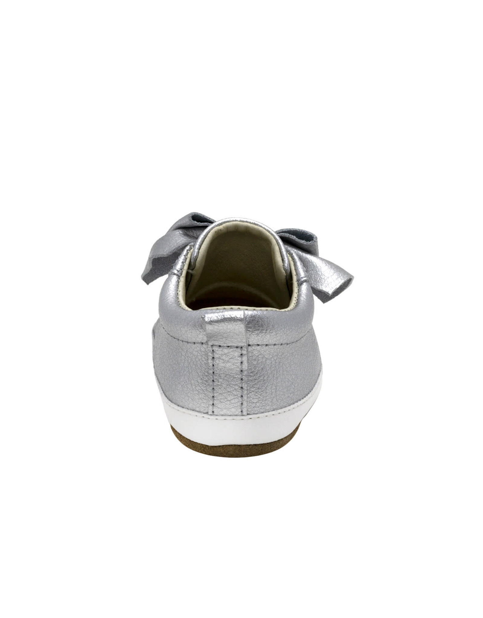 Robeez Aria Silver First Kicks Shoes