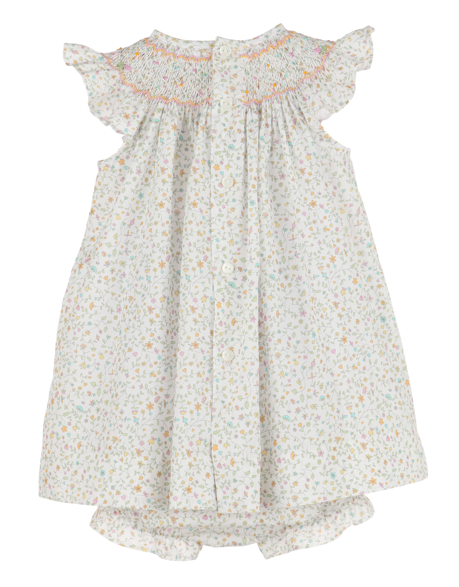 Casero Floral Vine Smock Bishop