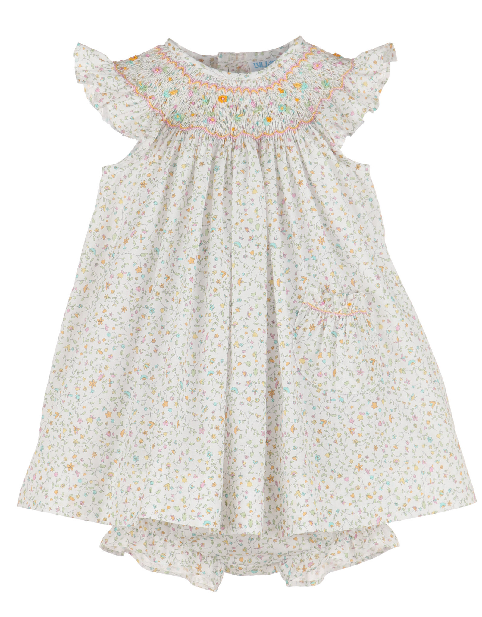 Casero Floral Vine Smock Bishop