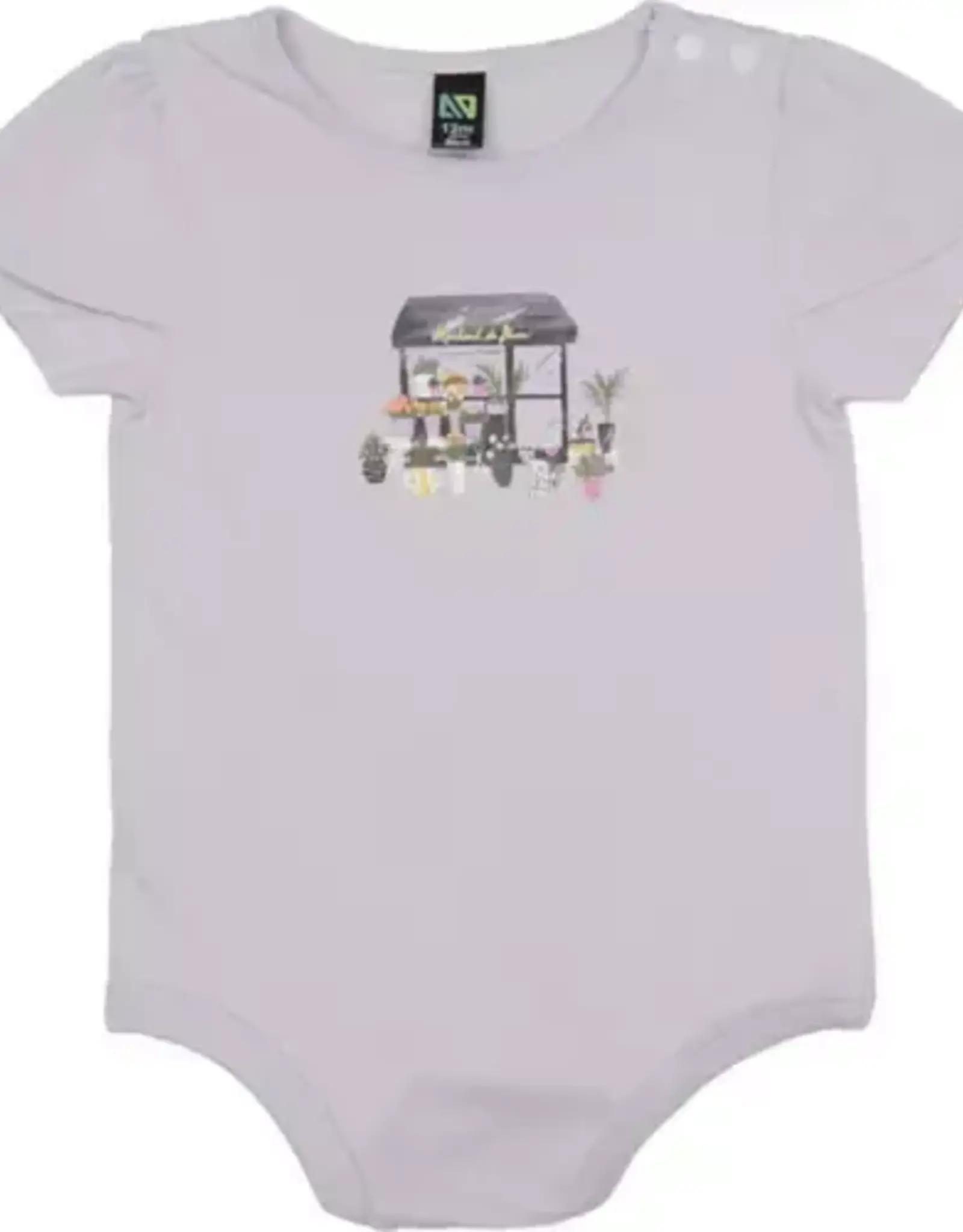 Noruk Floral Stand Lilac Onesie