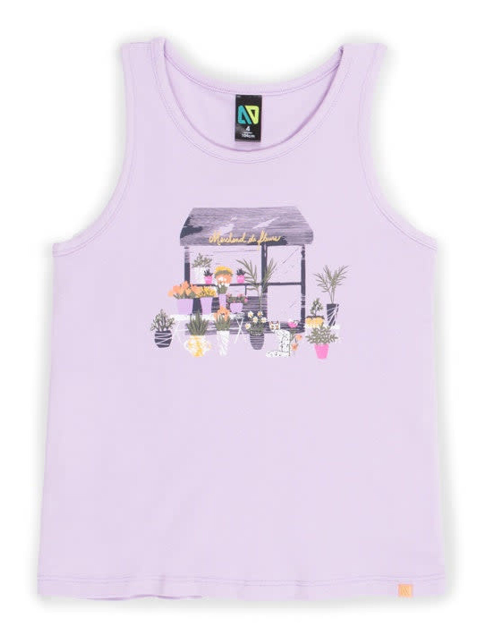 Noruk Flower Market Lilac Tank Top