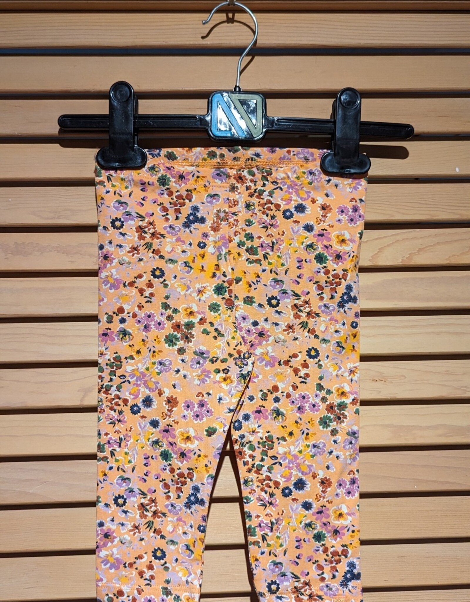 Noruk Flower Market Coral 3/4 Leggings