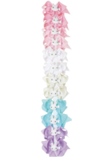 Bows Arts Fuzzy Bunny Poppers on Pastel Bows