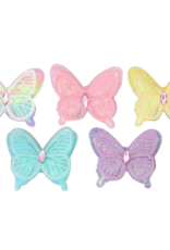 Bows Arts Sequin Pastel Butterfly Clips