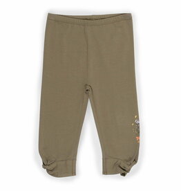 Noruk Flower Market Olive 3/4 Leggings