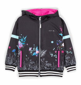 Noruk Fly Away Butterfly Athletic Zip Hoodie