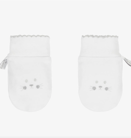 Kissy Kissy Silver Cottontail Hollow Mitts