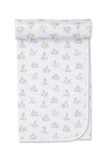 Silver Cottontail Hollow Swaddle Blanket
