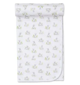 Silver Cottontail Hollow Swaddle Blanket