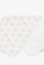 Kissy Kissy Pink Cottontail Hollow Burp Cloth