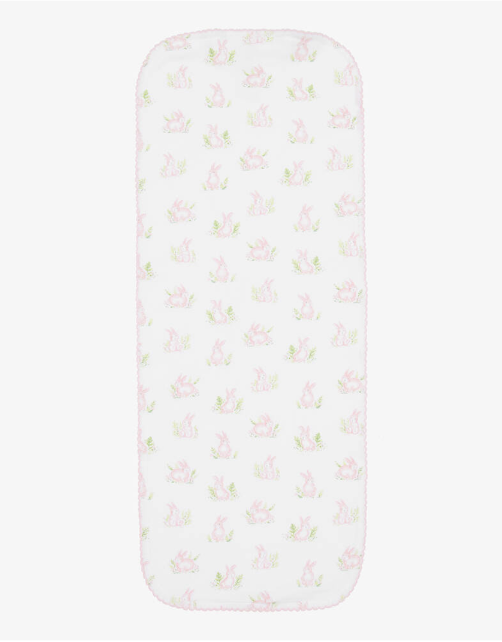 Kissy Kissy Pink Cottontail Hollow Burp Cloth