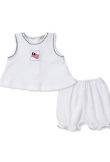 Kissy Kissy Star Spirit Terry Sunsuit Set