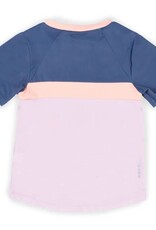 Noruk Pastel Lilac Leaves Purple Athletic T-Shirt