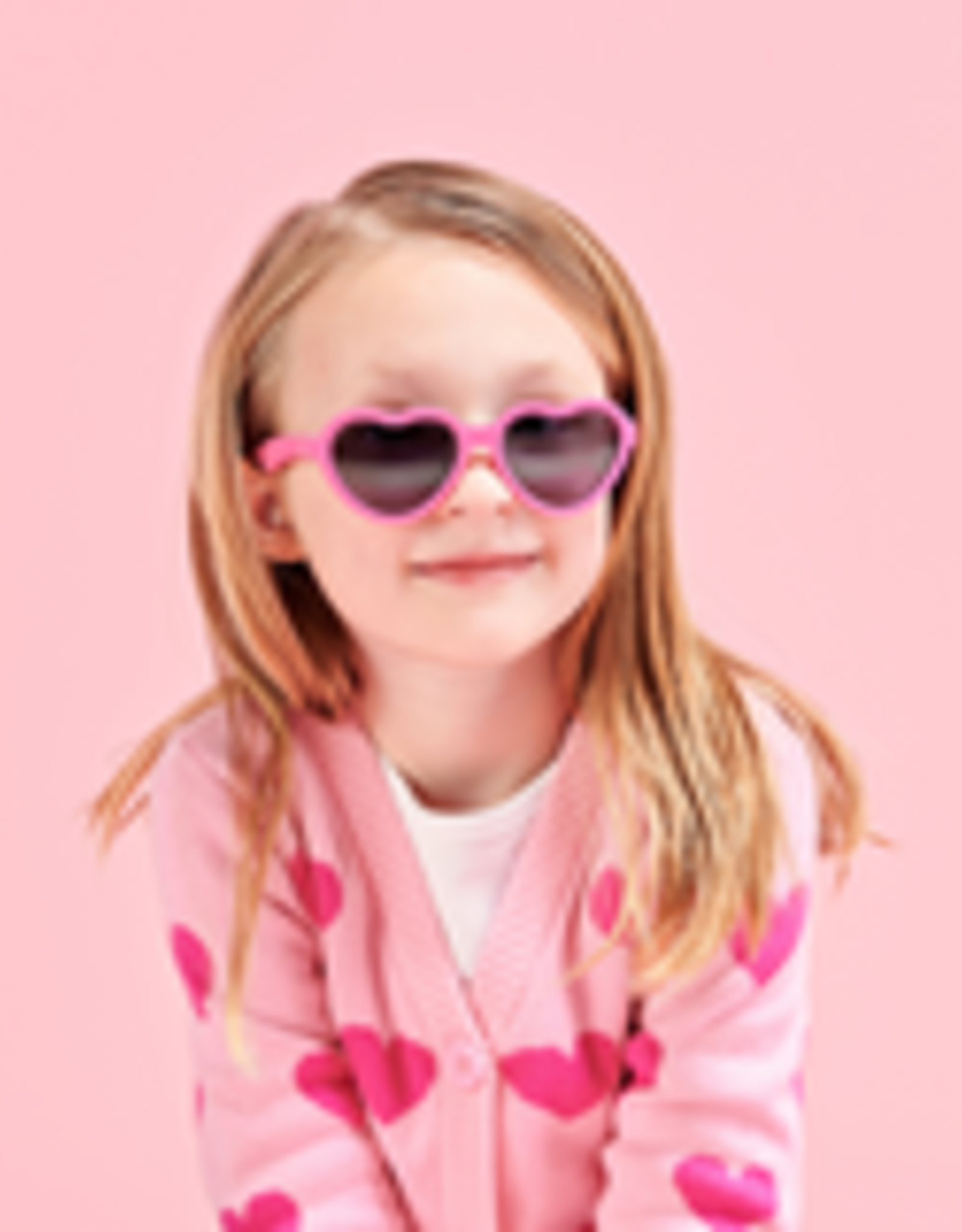 Babiators Original Hearts: Paparazzi Pink with Smoke Lens