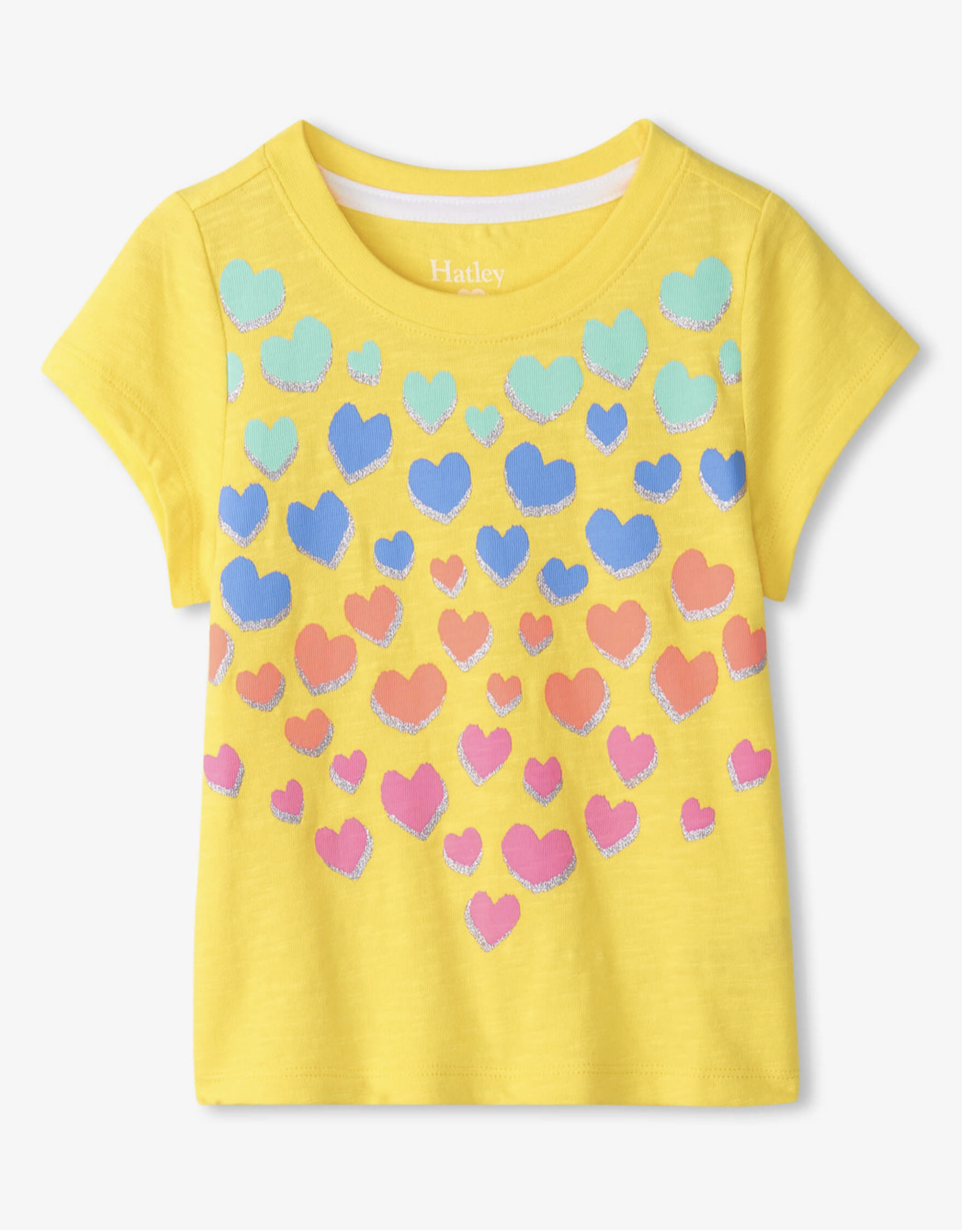 Hatley Falling Hearts Graphic Tee