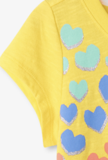 Hatley Falling Hearts Graphic Tee