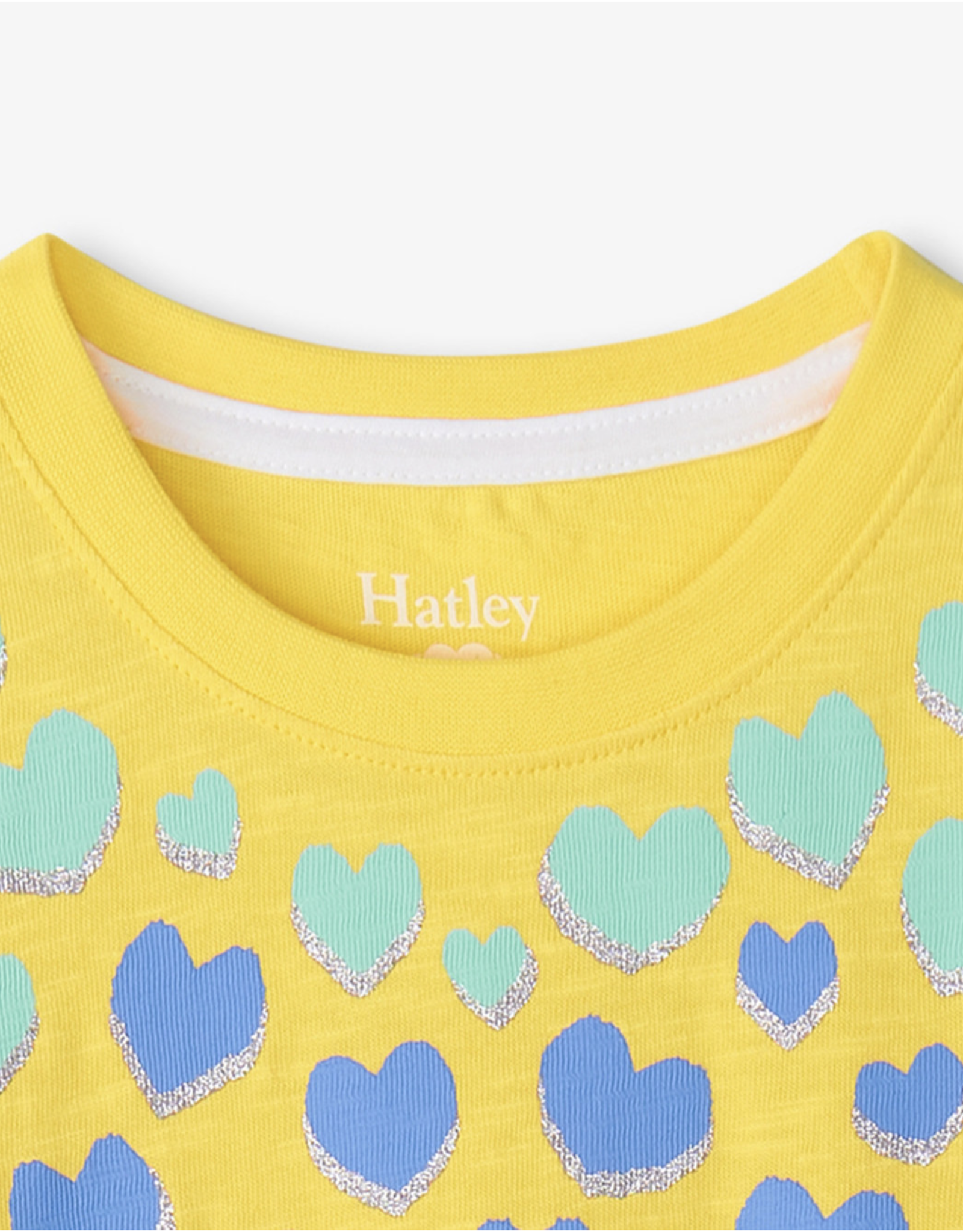 Hatley Falling Hearts Graphic Tee