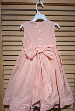 Casero Smocked Peach Dress