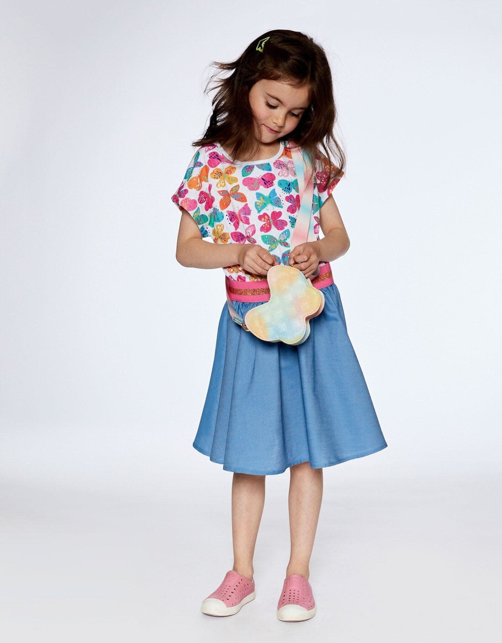 Deux Par Deux Butterfly Quilted Bag