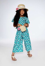 Deux Par Deux Straw Bag and Hat Set