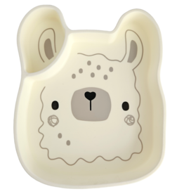 Loulou Lollipop Born to be Wild Silicone Snack Plate - Llama