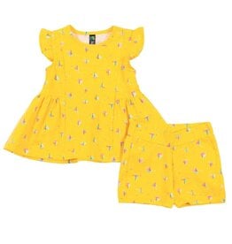 Noruk Ice Cream and Sailboats Two-Piece Set