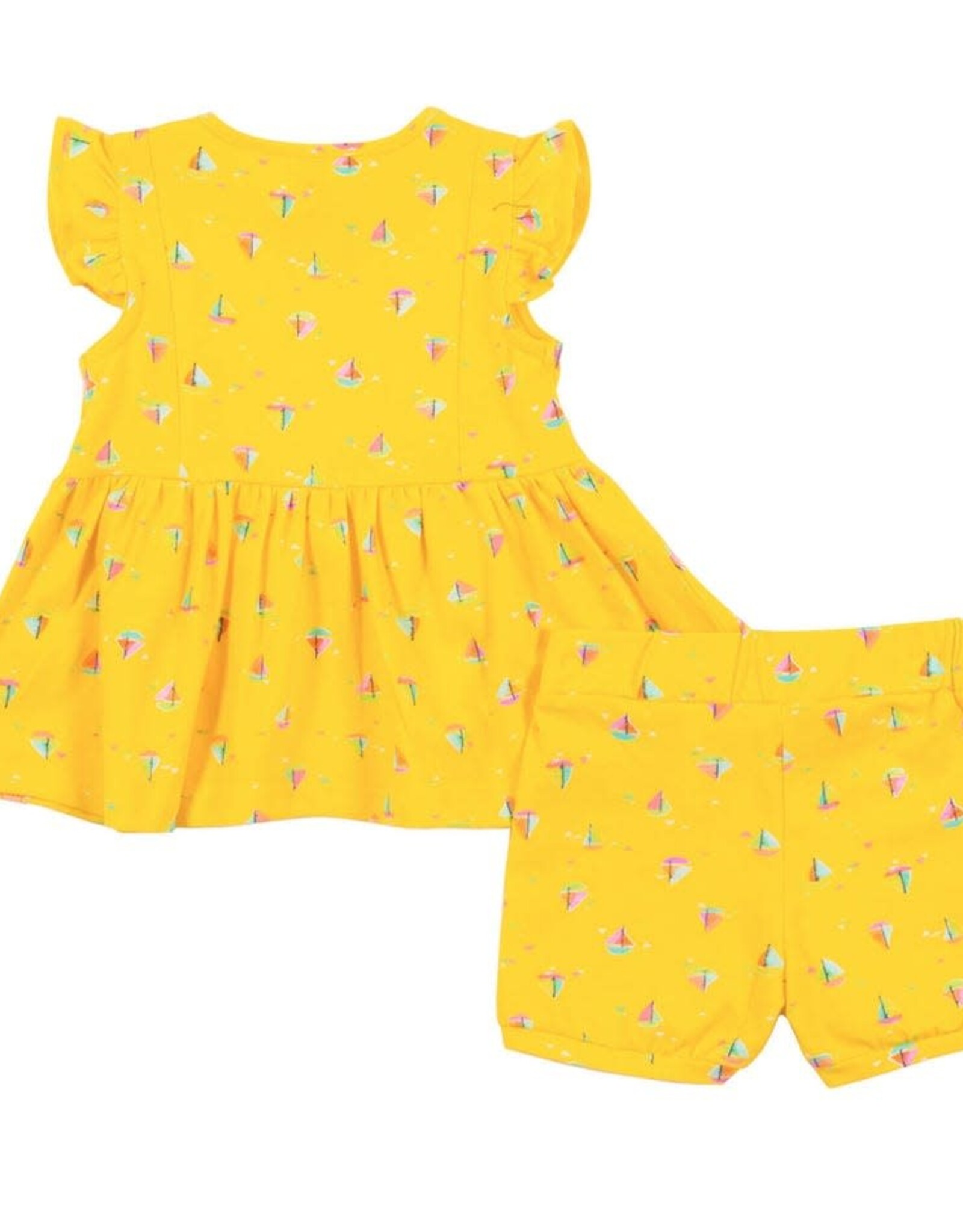 Noruk Ice Cream and Sailboats Two-Piece Set
