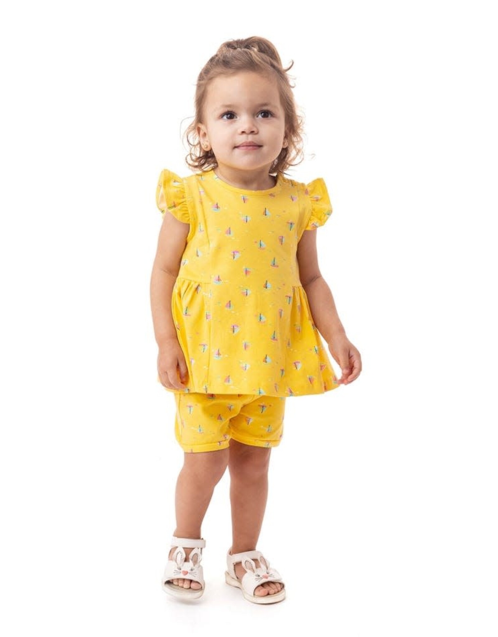 Noruk Ice Cream and Sailboats Two-Piece Set