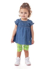 Noruk Hippie Daisy Denim Tunic