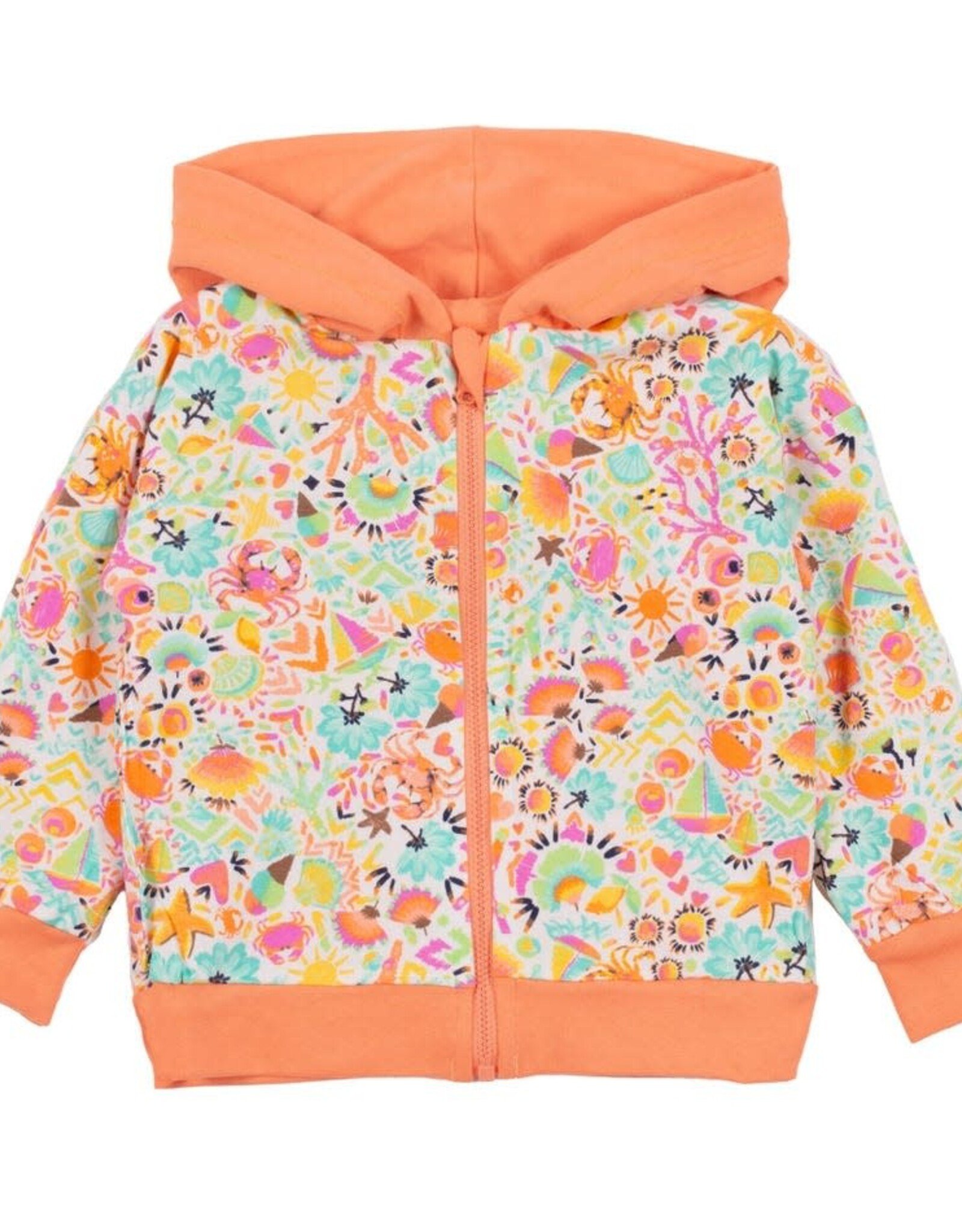 Noruk Apple Picnic Zip Reversible Hoodie