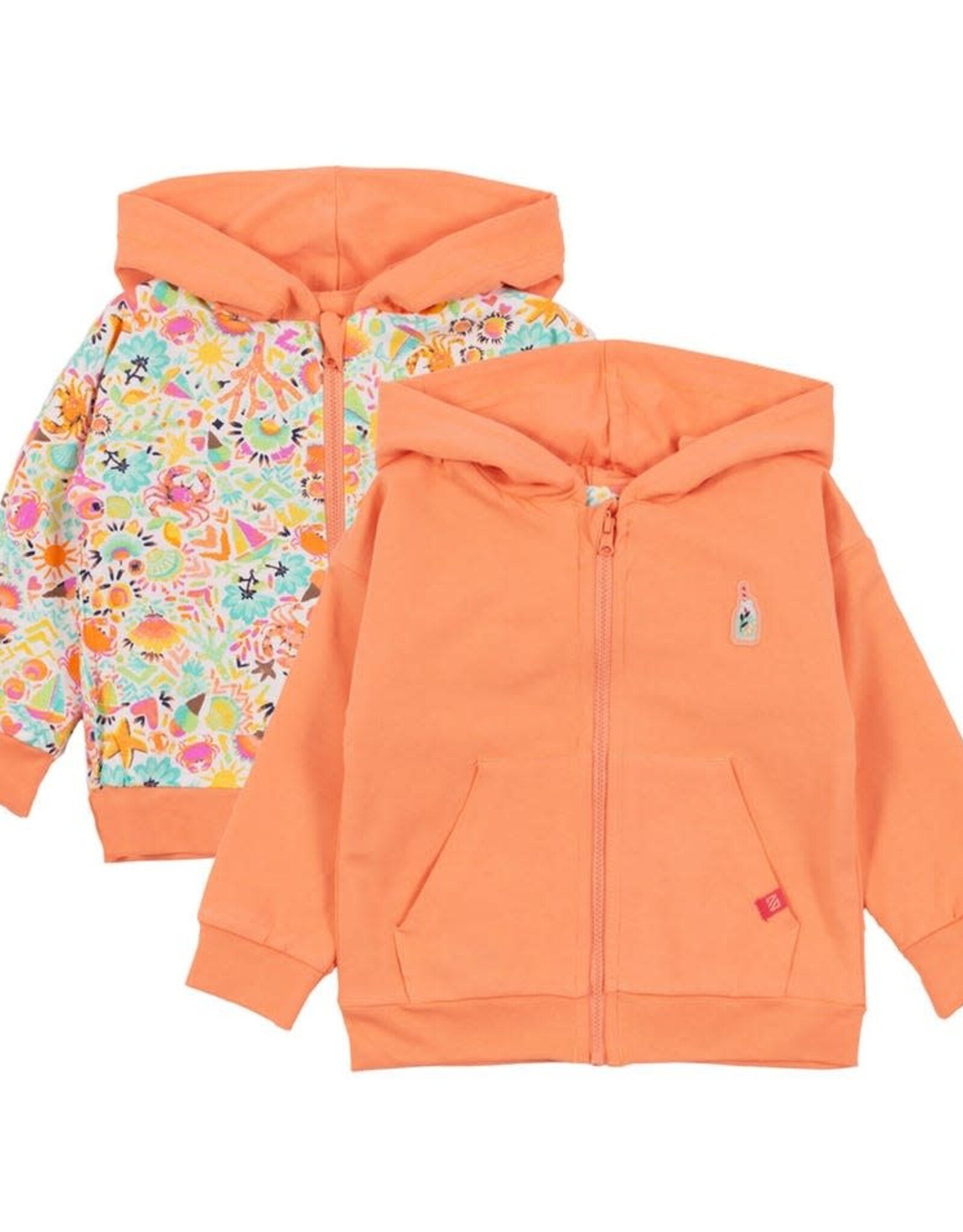 Noruk Apple Picnic Zip Reversible Hoodie