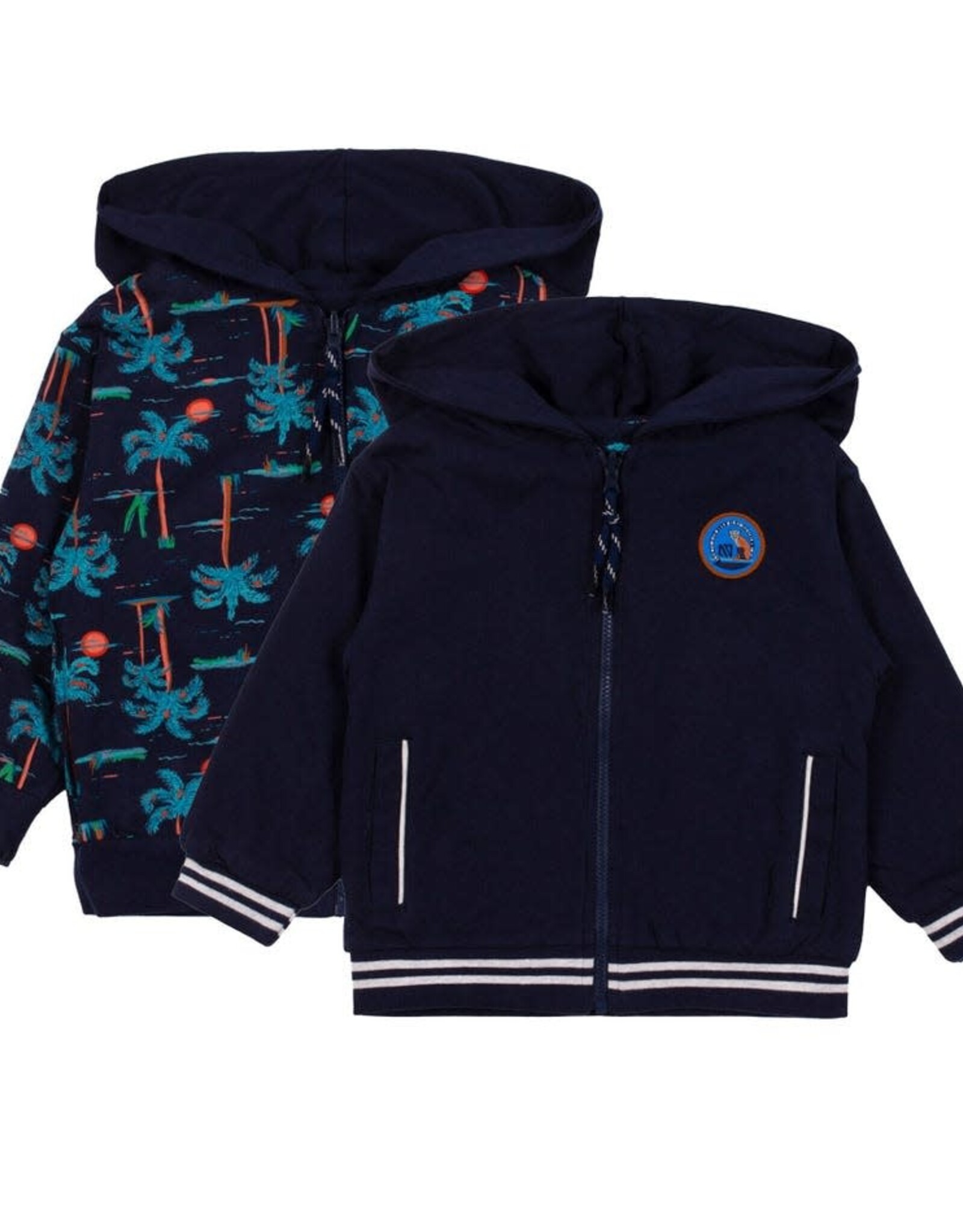 Noruk Summer Party Reversible Zip Hoodie
