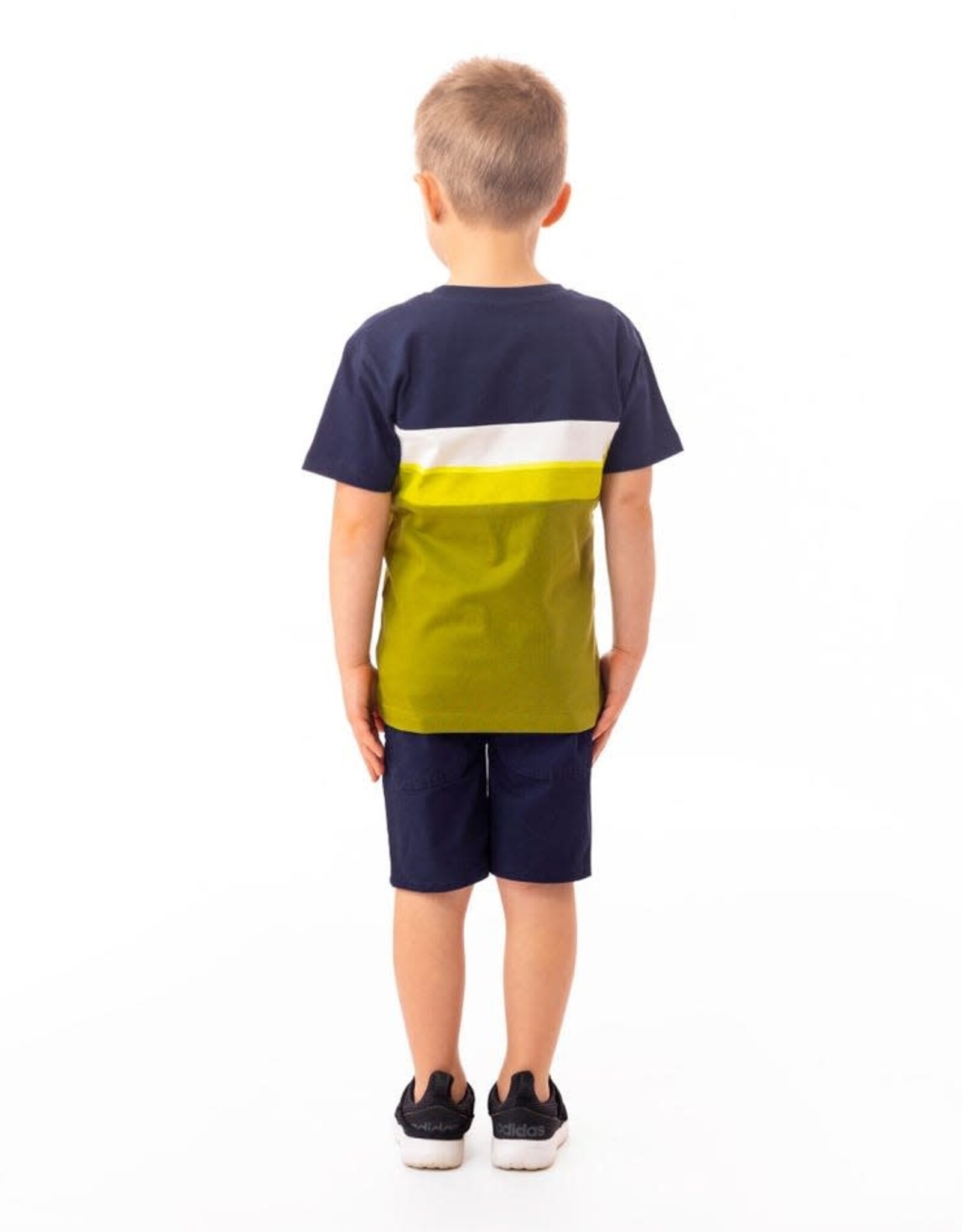 Noruk Safari Color Block Bermuda Shorts