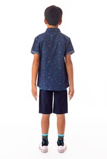 Noruk Safari Color Block Bermuda Shorts