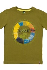 Noruk Safari Color Block Circle T-Shirt