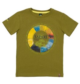 Noruk Safari Color Block Circle T-Shirt
