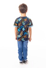 Noruk Safari Color Block Printed T-Shirt