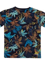Noruk Safari Color Block Printed T-Shirt