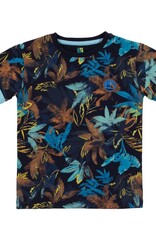Noruk Safari Color Block Printed T-Shirt