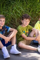 Noruk Safari Color Block Printed T-Shirt