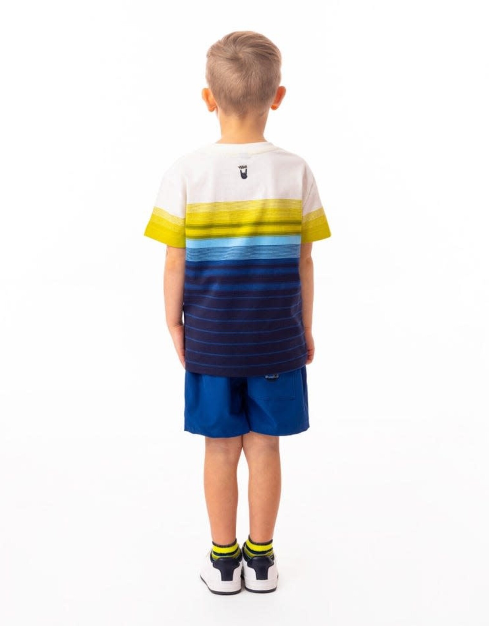 Noruk Safari Color Block Microfiber Bermuda Shorts