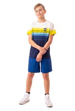 Noruk Safari Color Block Microfiber Bermuda Shorts