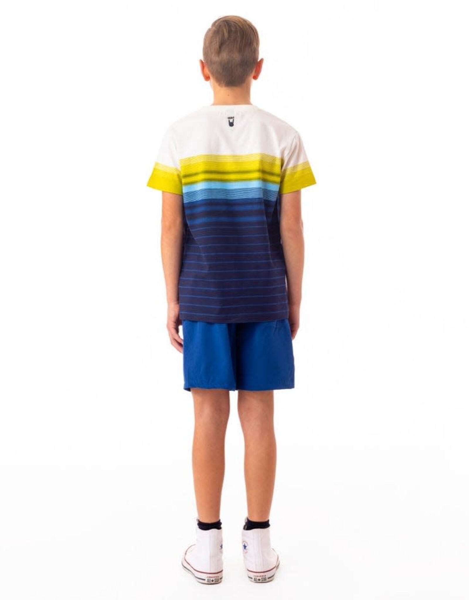 Noruk Safari Color Block Microfiber Bermuda Shorts