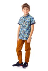 Noruk Safari Color Block Caramel Pants