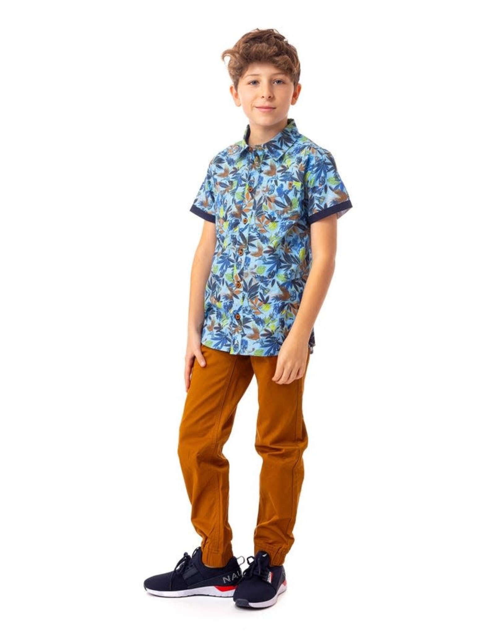 Noruk Safari Color Block Caramel Pants