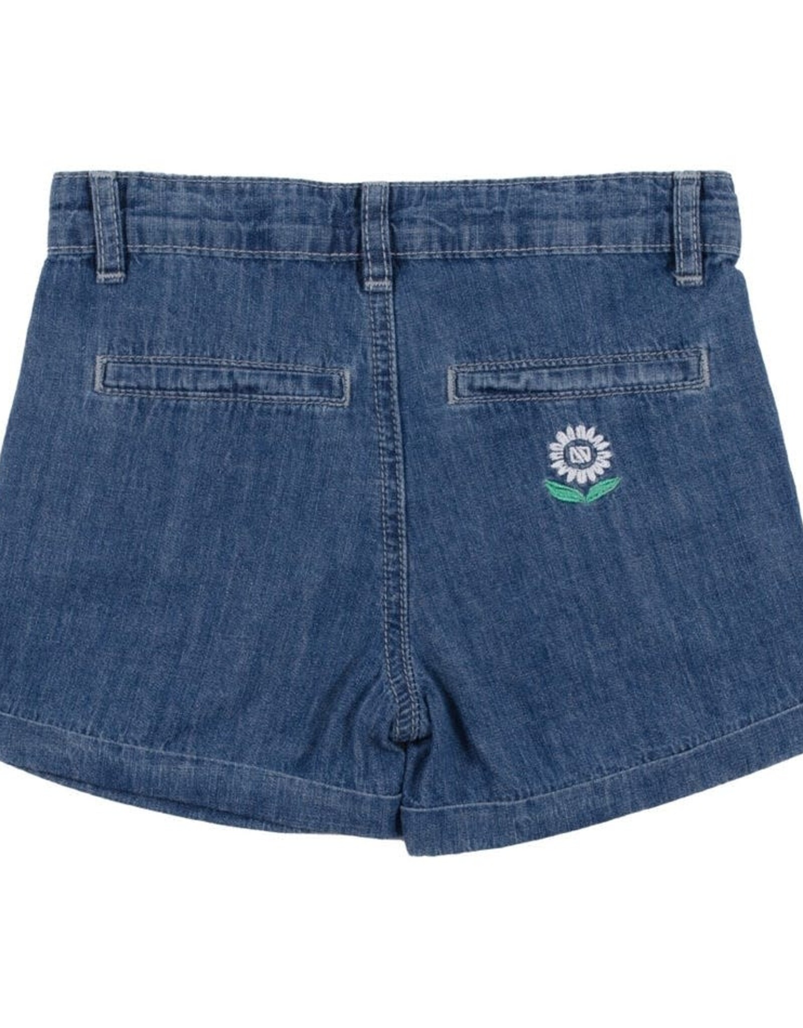 Noruk Hippie Daisy Denim Shorts