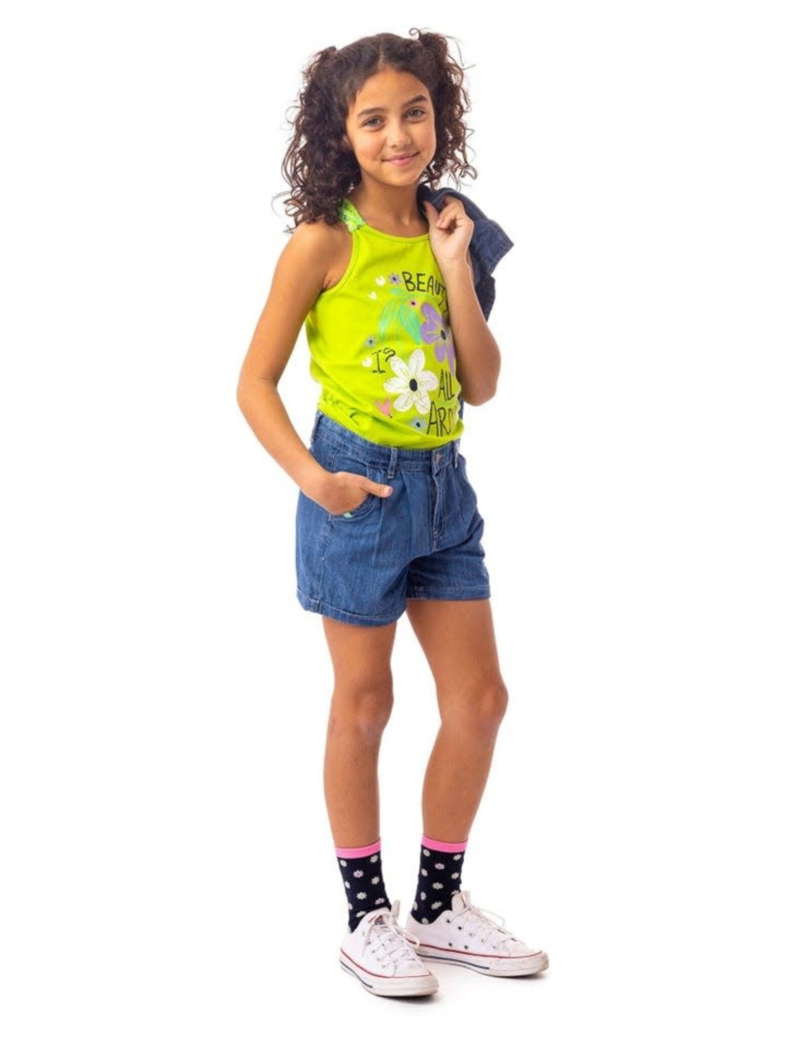 Noruk Hippie Daisy Tank Top