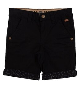 Noruk Desert Festival Black Bermuda Shorts