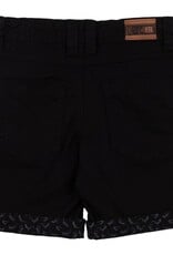 Noruk Desert Festival Black Bermuda Shorts